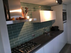Keuken betegeld